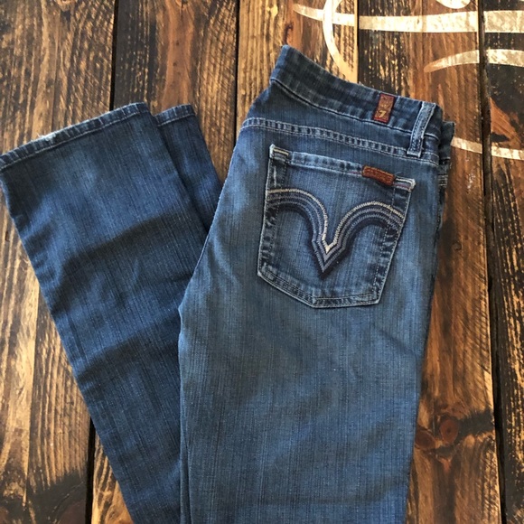 7 for all Mankind Kate skinny jeans, size 28 - Picture 2 of 2
